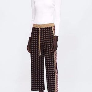 Zara Geometric Print Pants